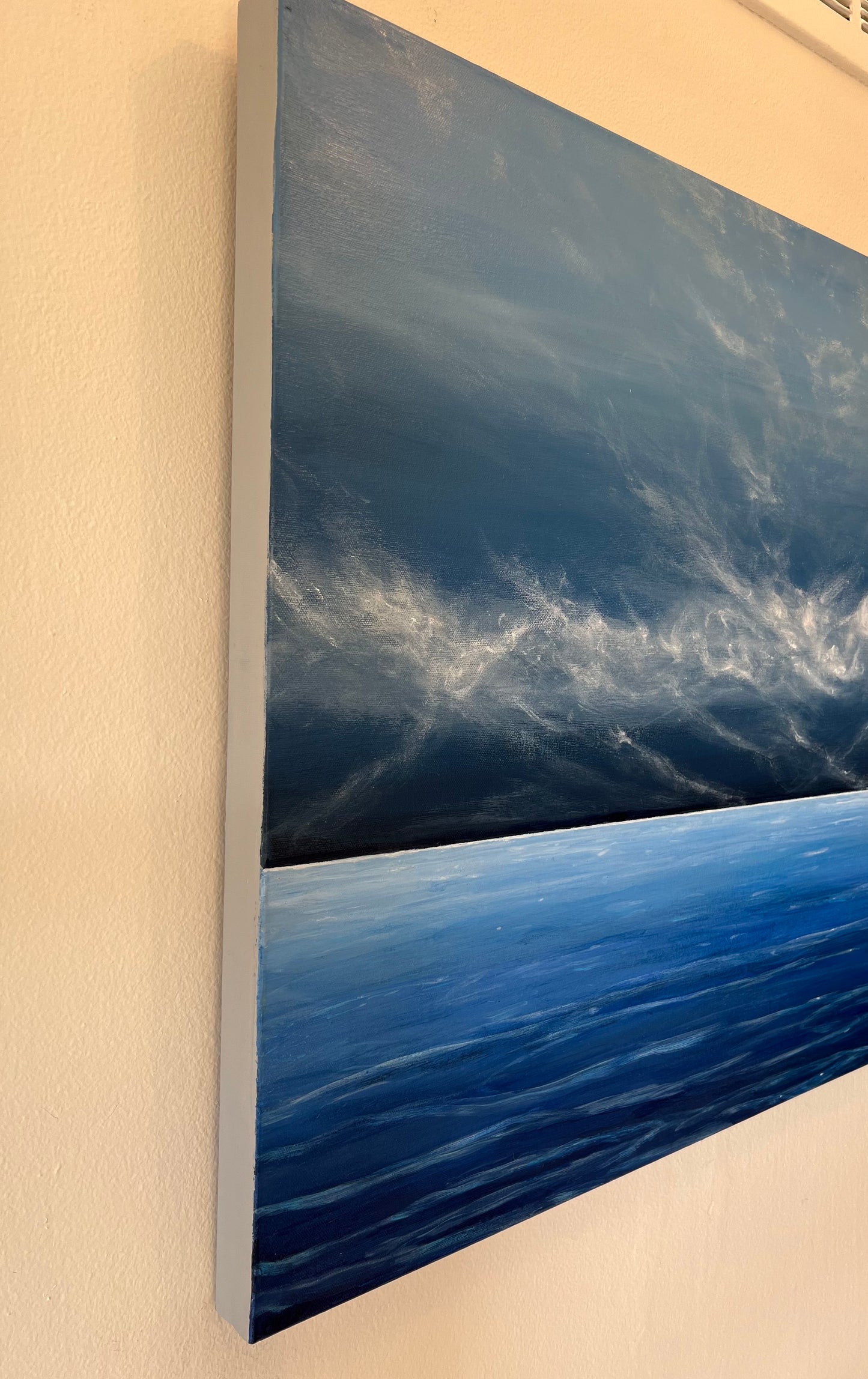 Oncoming Storm-Original Painting by Kirsten Hagen