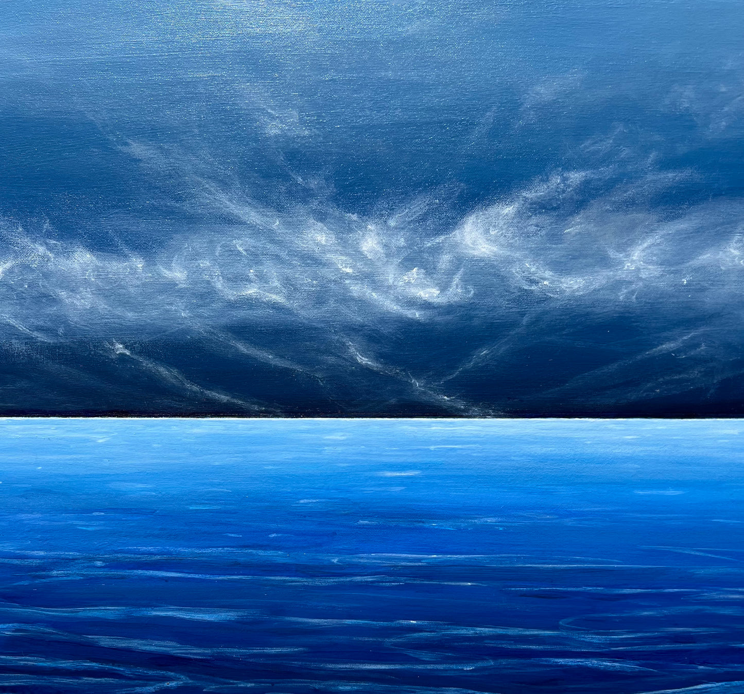 Oncoming Storm-Original Painting by Kirsten Hagen