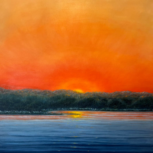 Sunrise- Original Painting by Kirsten Hagen