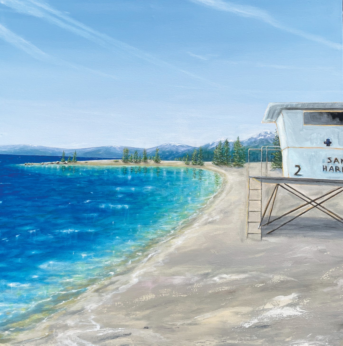 Sand Harbor Lifeguard Tower