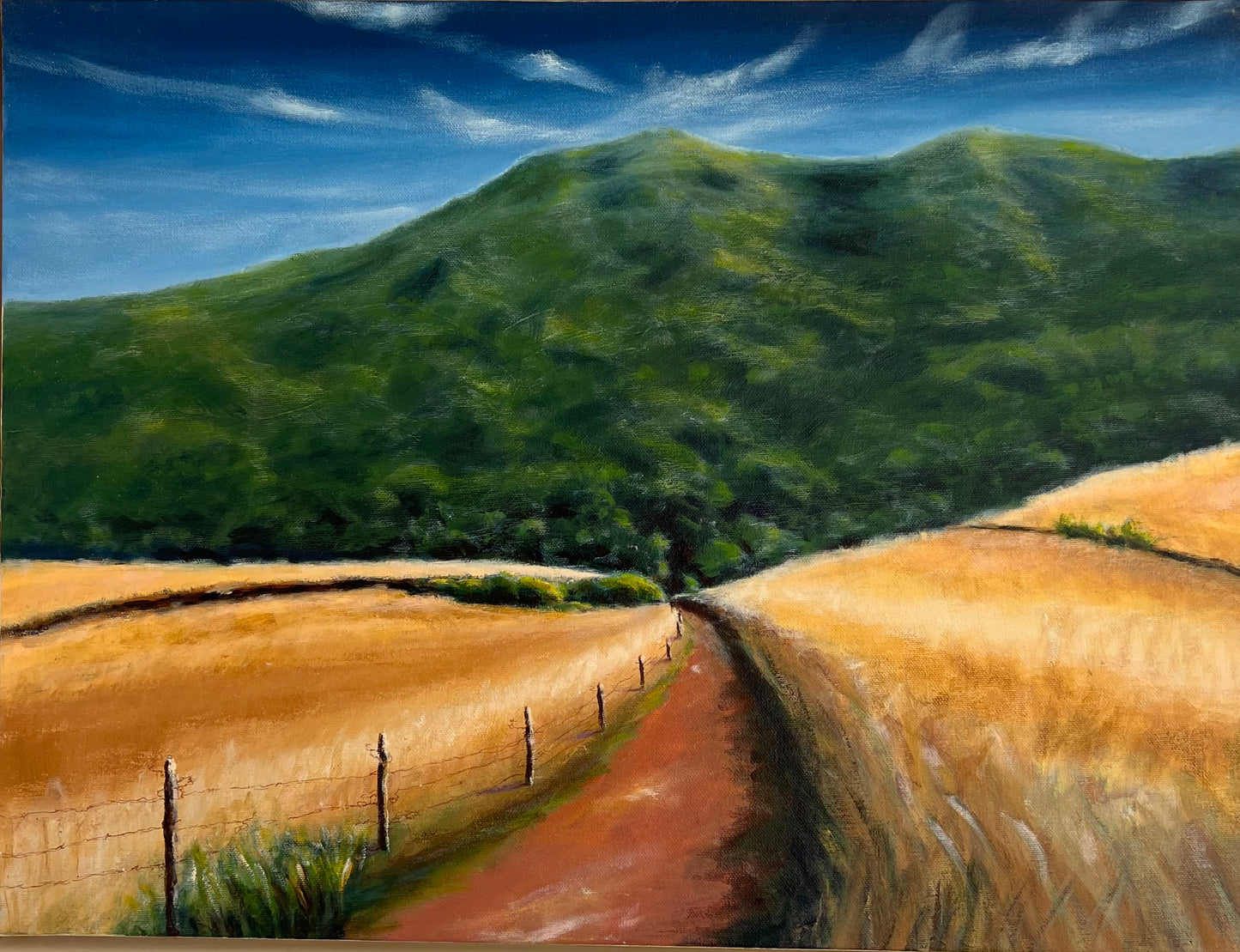 Mount Tamalpias -Original Painting by Kirsten Hagen