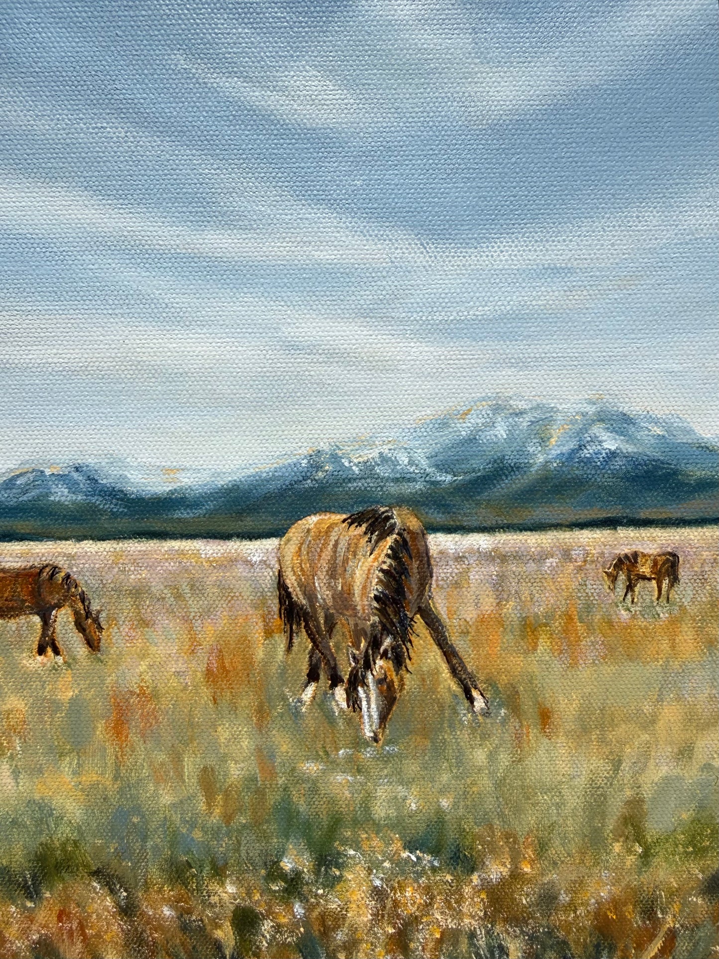 Wild Horses -Original Painting by Kirsten Hagen