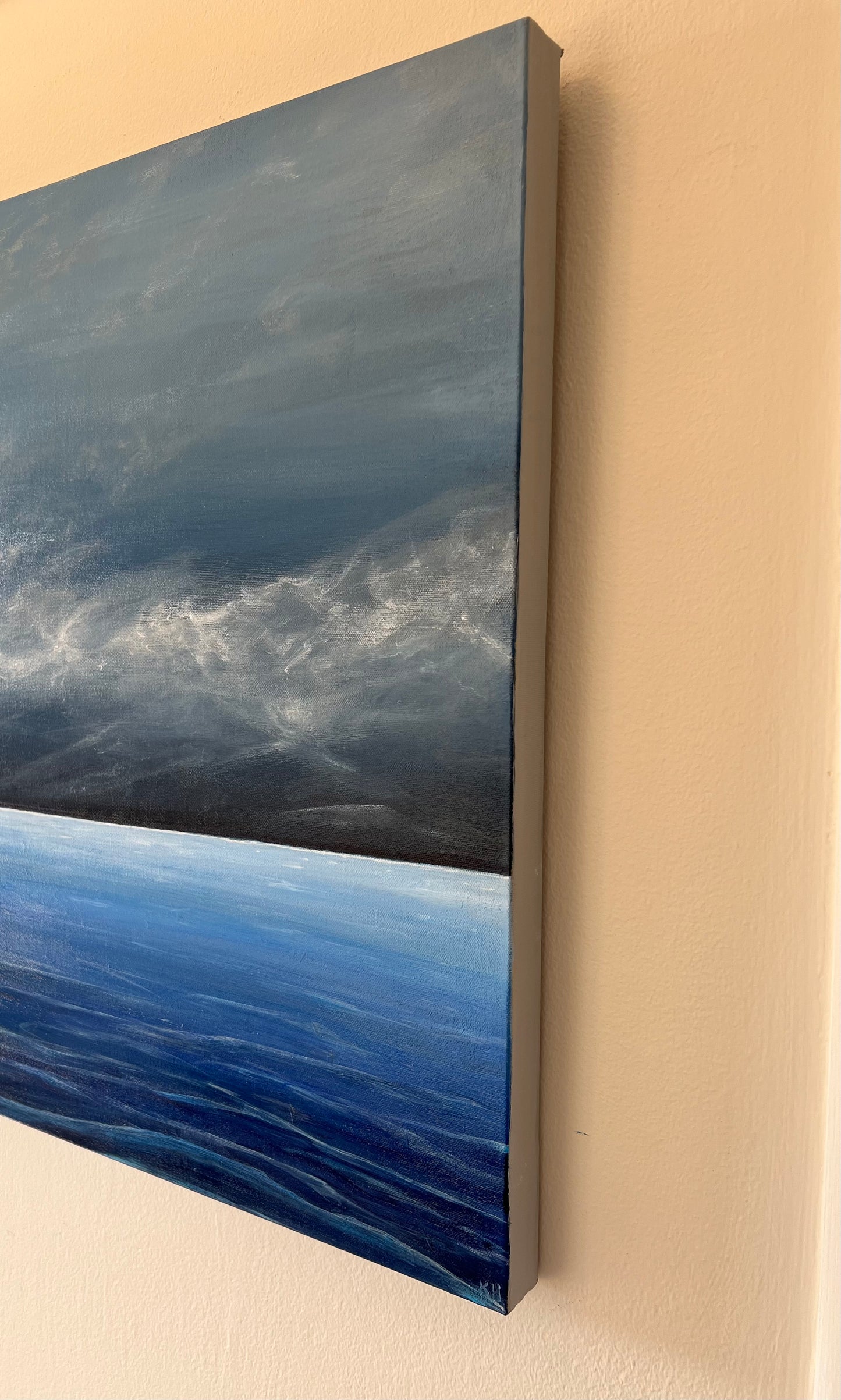 Oncoming Storm-Original Painting by Kirsten Hagen