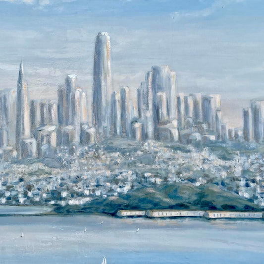 San Francisco-Original Painting by Kirsten Hagen