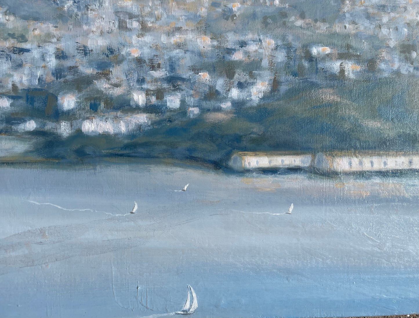 San Francisco-Original Painting by Kirsten Hagen