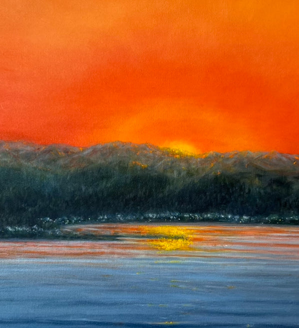 Sunrise- Original Painting by Kirsten Hagen