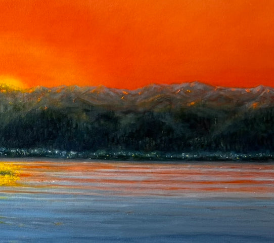 Sunrise- Original Painting by Kirsten Hagen