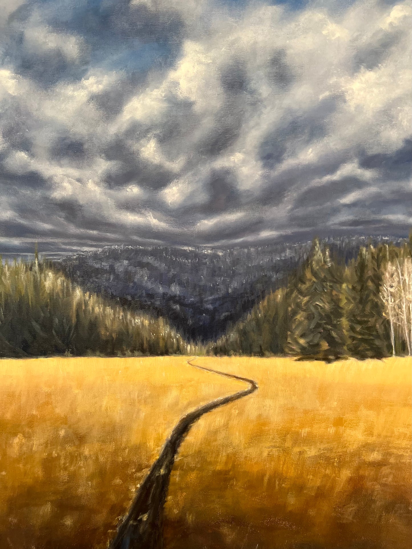 Before the Storm-  Original Painting by Kirsten Hagen